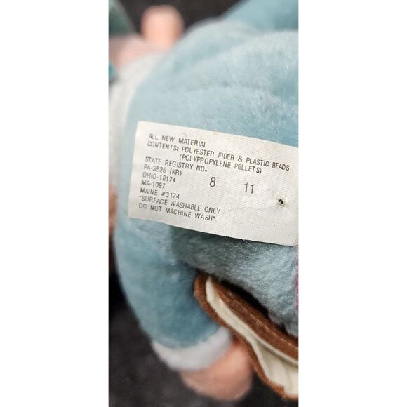 Vintage Herme From Island of Misfit Toys, Stuffins 1998 Plush - Picture 5 of 5